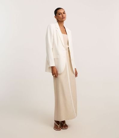 Blusa en Viscolino con Adorno en el Bretel Ajustable 2