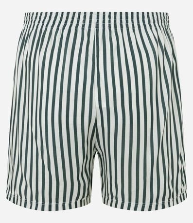 Calzoncillo boxer de Tela en Viscosa con Estampa de Rayas 2