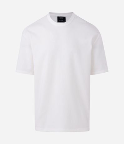 Remera Relaxed en Algodón con Textura de Mini Waffle 6