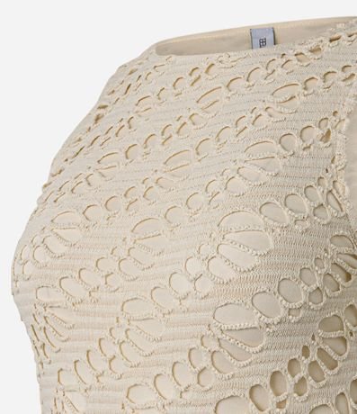 Vestido Midi Sin Manga con Textura 7