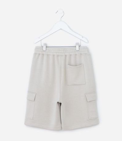 Bermuda Infantil en Algodón con Bolsillo Cargo - Talle 5 a 14 años 2