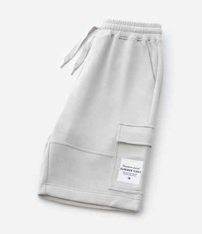 Bermuda Infantil en Algodón con Bolsillo Cargo - Talle 5 a 14 años 6