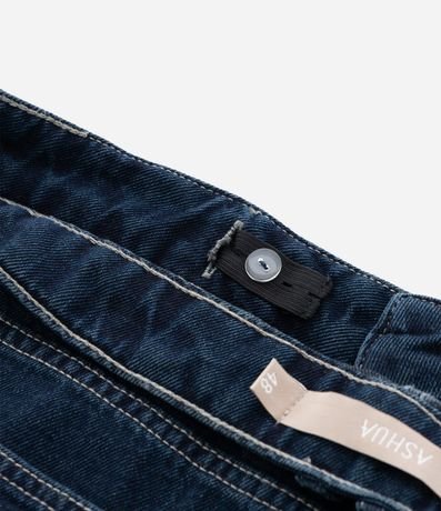 Pollera Midi en Jeans con Fenda Curve & Plus Size 9