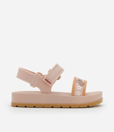 Sandalia Infantil en PVC con Estampa de Capivara Zaxy - Talle 19 a 26/27 5