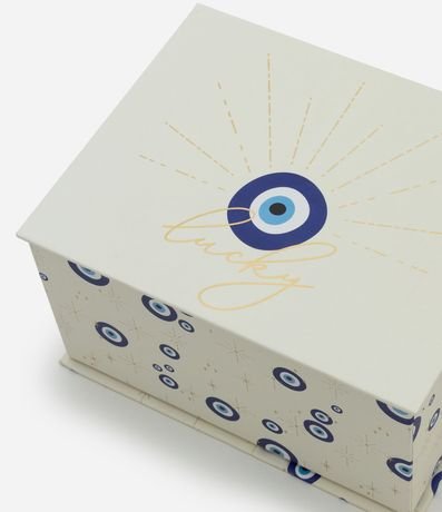 Baúl de Memorias ojo Turco con Bloc de Notas y Potecito 4