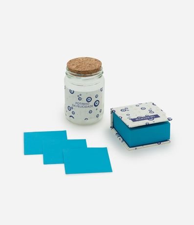 Baúl de Memorias ojo Turco con Bloc de Notas y Potecito 6