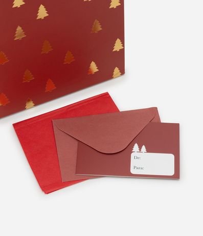 Bolsa de Regalo Pequeña con Mini Árboles de Navidad en Foil 4