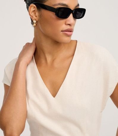 Enterito en Viscolino con Cinturón Cuerda y Pliegues 3