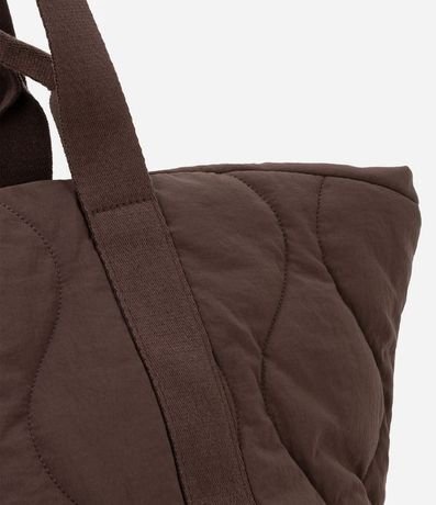 Cartera Shopper Puffer Grande con Asa de Gorgorão 5