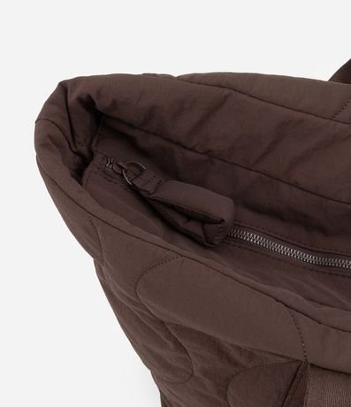 Cartera Shopper Puffer Grande con Asa de Gorgorão 8