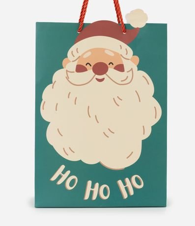 Bolsa de Regalo Pequeña con Estampa Santa Claus 2