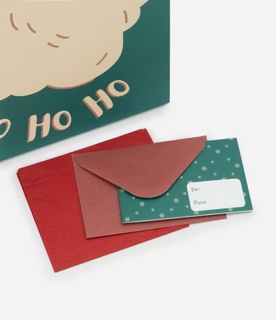 Bolsa de Regalo Pequeña con Estampa Santa Claus 4