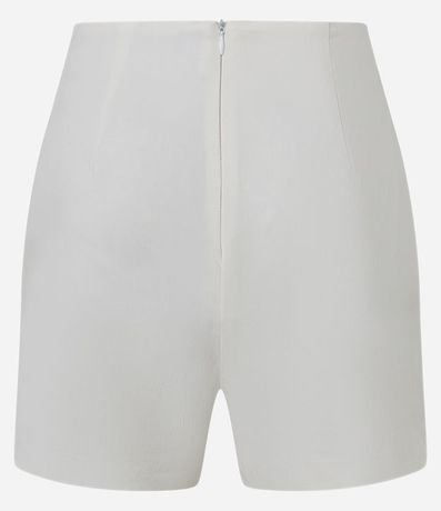 Short Pollera en Bengalina con Recorte Delantero 6