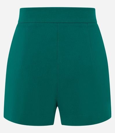 Short en Bengaline con Cremallera Tratorado en la Lateral 6