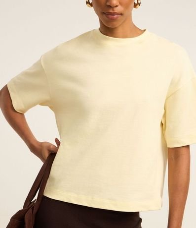 Blusa Oversized Básica en Algodón Malla 3