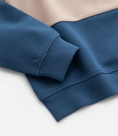 Blusao Infantil en Modal con Estampa Bloque de Color y Bordado - Talle 1 a 6 años 4