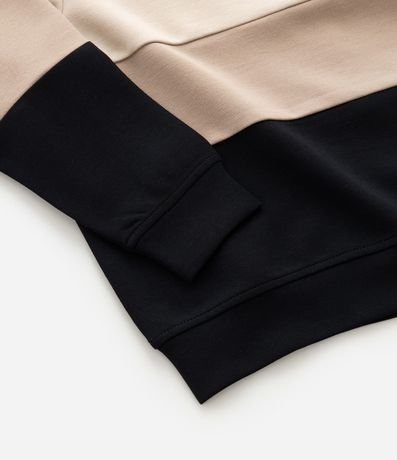 Blusao Infantil en Modal con Estampa Bloque de Color y Bordado - Talle 1 a 6 años 4