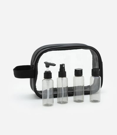 Kit Viaje con Necesaire y Botellas de Producto
