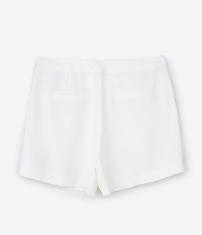 Bermuda en Crepé con Botones en los Bolsillos Curve & Plus Size 7