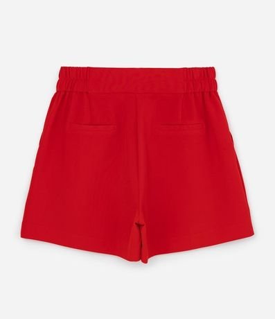 Short Sastrería con Elástico y Dos Botones en la Cintura Curve & Plus Size 2