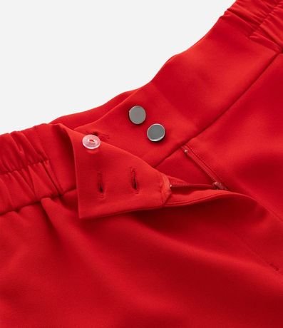 Short Sastrería con Elástico y Dos Botones en la Cintura Curve & Plus Size 4