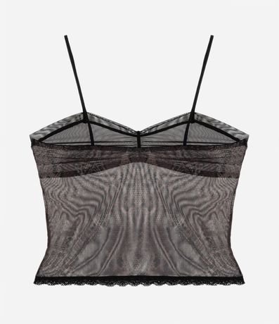 Camisete sin copa en Tule con Estampa Animal Print Cobra 6