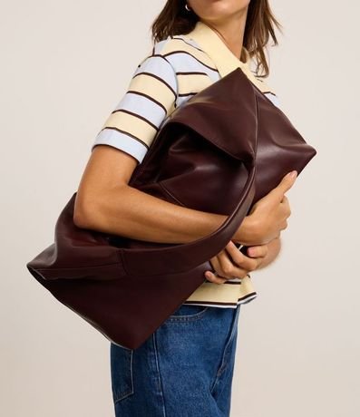 Cartera Hobo Grande en PU 8