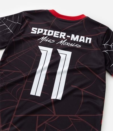 Remera Deportiva Infantil con Estampa Hombre-Araña - Talle 4 a 10 años 7