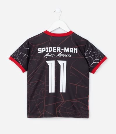 Remera Deportiva Infantil con Estampa Hombre-Araña - Talle 4 a 10 años 2