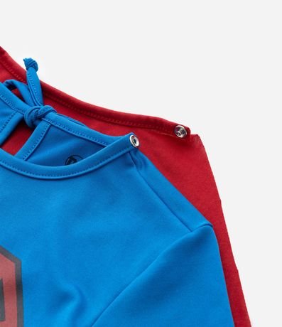 Mono Infantil con Estampa Super-Hombre con Capa - Talle 3 a 8 años 6