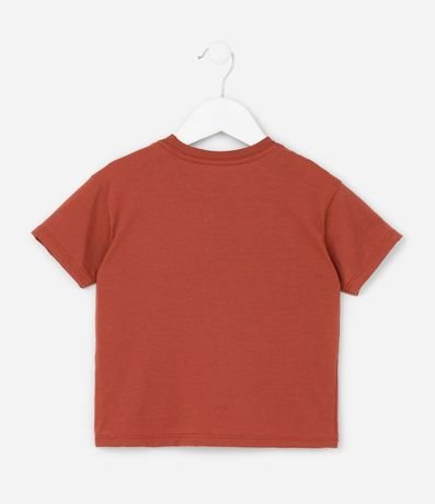 Remera Relaxed Infantil Estampa Rey León - Talle 2 a 6 años 2