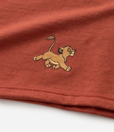 Remera Relaxed Infantil Estampa Rey León - Talle 2 a 6 años 3