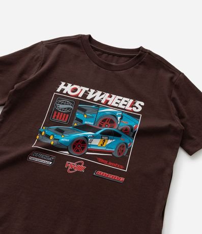 Remera Comfort Infantil con Estampa Hot Wheels - Talle 4 a 12 años 4