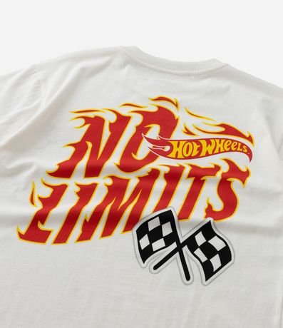 Remera Infantil con Estampa Frente y Espalda Hot Wheels - Talle 4 a 12 años 6