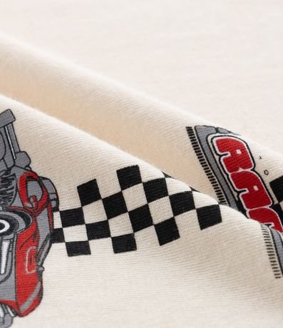 Remera Infantil con Guantes y Estampa Hot Wheels - Talle 3 a 10 años 4