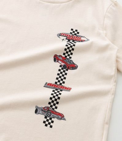Remera Infantil con Guantes y Estampa Hot Wheels - Talle 3 a 10 años 5
