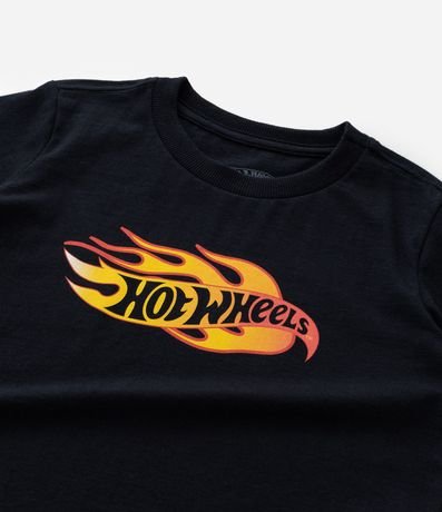 Remera Infantil con Estampa Hot Wheels - Talle 4 a 12 años 4