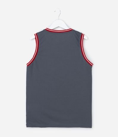Musculosa Infantil de Baloncesto en Microfibra Spider Man - Talle 5 a 14 años 2