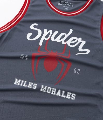 Musculosa Infantil de Baloncesto en Microfibra Spider Man - Talle 5 a 14 años 5