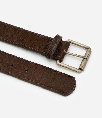 Cinturón Mediano en Cuero con Hebilla Cuadrada 2