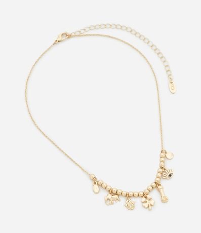 Collar Corto con Colgantes Místicos 3