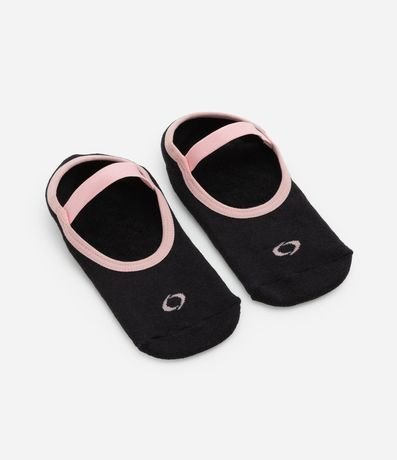 Media Ballet Deportiva en Algodón con Antideslizante