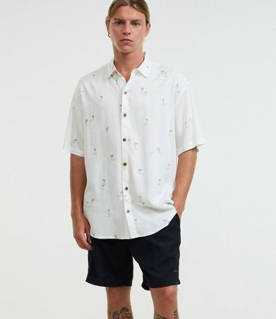 Bermuda con Detalle de Etiqueta Gomosa 4