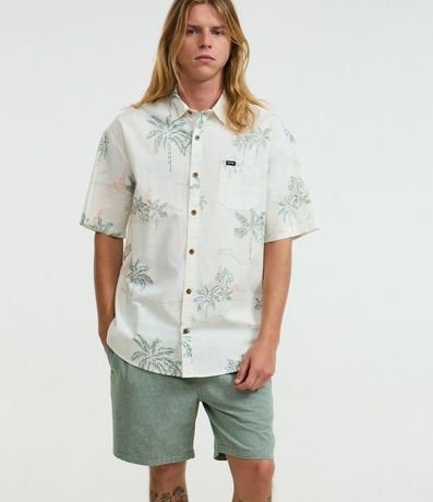 Bermuda con Detalle de Etiqueta Gomosa 4