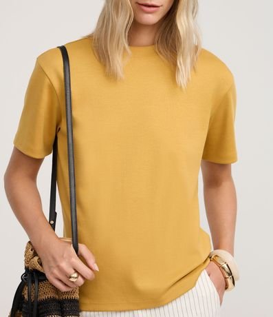 Remera T-Shirt en Suedine Básica 5