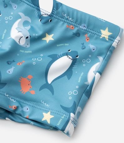 Sunga Boxer Infantil con Estampa Fondo del Mar - Talle 1 a 4 años 5