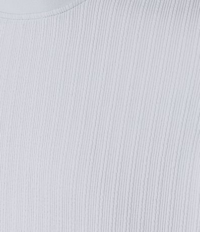 Remera Slim con Textura Vertical 6
