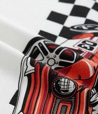 Remera Infantil con Estampa Hot Wheels - Talle 4 a 12 años 3
