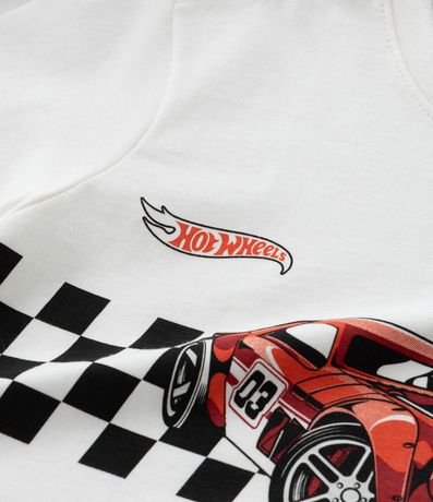 Remera Infantil con Estampa Hot Wheels - Talle 4 a 12 años 4