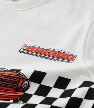 Remera Infantil con Estampa Hot Wheels - Talle 4 a 12 años 5